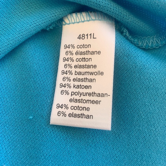 Women’s Lacoste Polo T-Shirt Shirt Sleeve - Picture 6 of 7